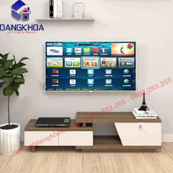 Kệ tivi nhỏ gọn tùy chỉnh chiều dài – KTVDK08